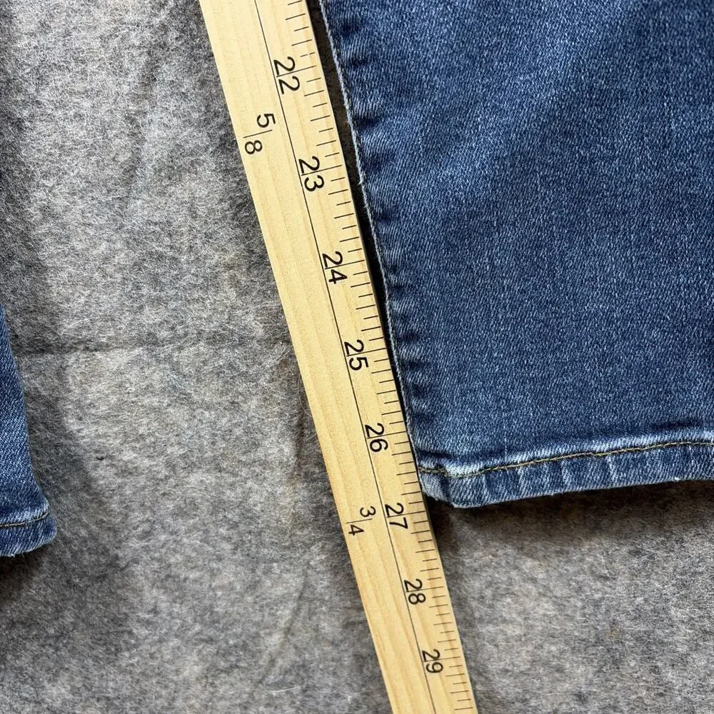 Frame Womens Blue Le High‎ Skinny Cropped Jeans 25 - Picture 2 of 10
